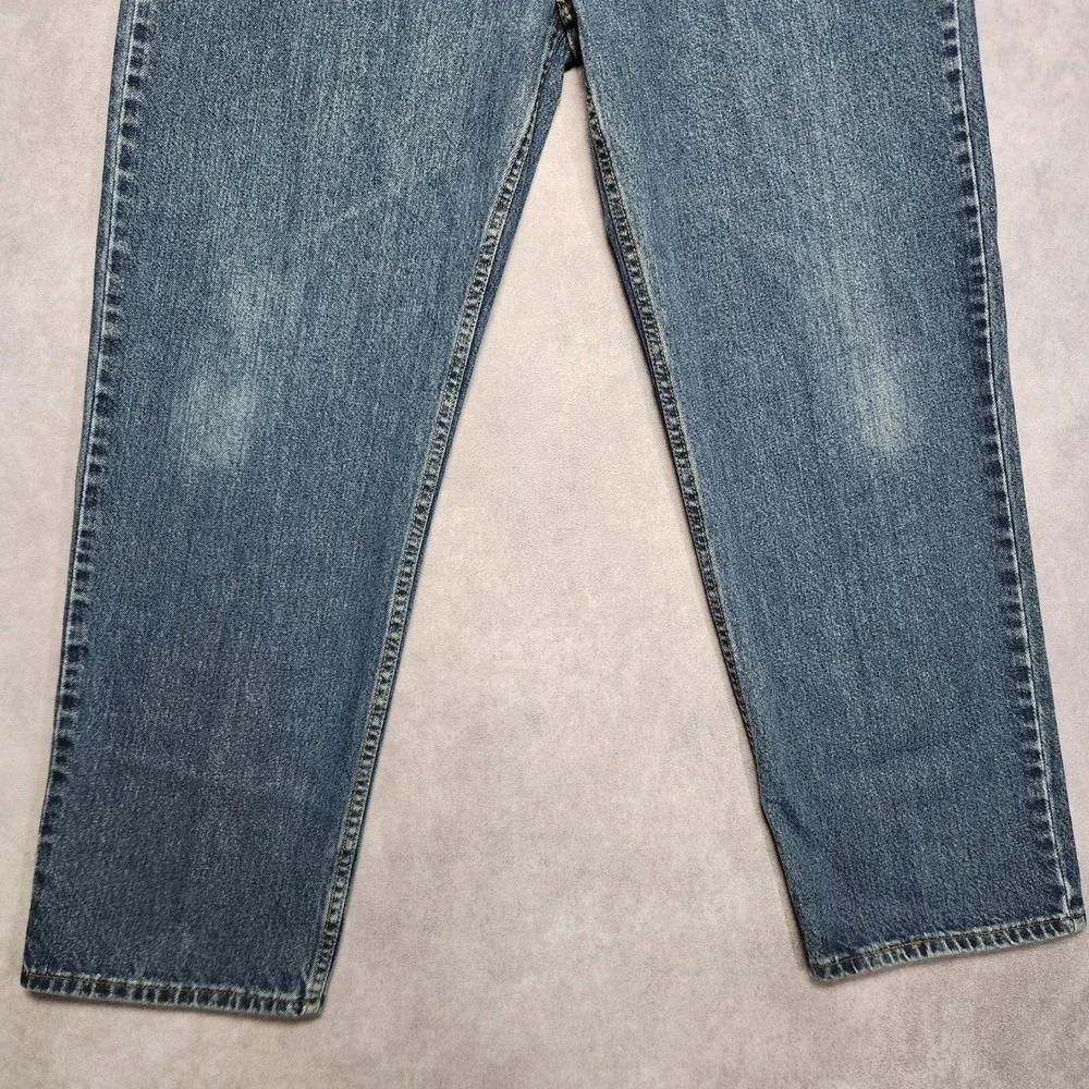 Vtg Levis 550 Relaxed Fit Jeans Mens 36‎ 38x32 Blue Medium Wash Vintage Tapered